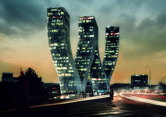 Descrizione: Descrizione: http://www.eikongraphia.com/images/w/BIG_Walter_Towers_Prague_1_S.jpg