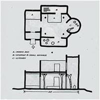 Descrizione: Descrizione: Mali, Dogon-Haus (d)